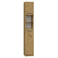 Bathroom cabinet MARBELA 32 cm handcrafted oak